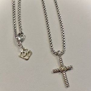 David Yurman X Cross pendant
